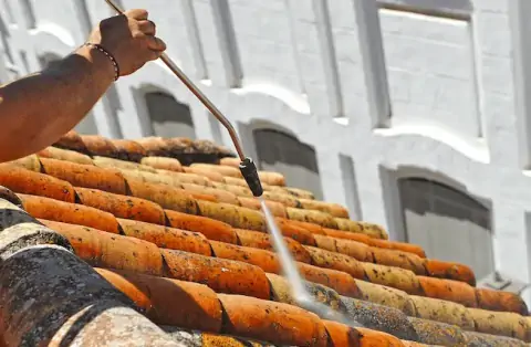Nettoyage de toitures - Yvoire