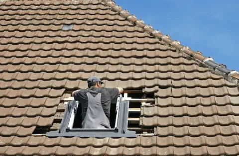 Pose de velux - Yvoire